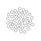 Split Rings 6mm Dark Silver 60Pcs