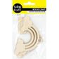 Wood Rainbow 12Cm Natural 3Pcs