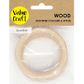 CRAFT WOOD HOOPS 8CM 2PCS