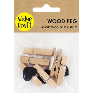 Wooden Pegs