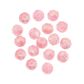 BEAD PLASTIC ROUND FACET 7MM PINK 20G