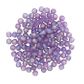 BEAD PLASTIC ROUND FACET 7MM LILAC 20G