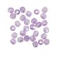 BEAD PLASTIC ROUND FACET 7MM LILAC 20G
