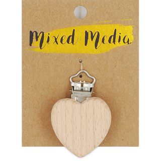 MM BEECHWOOD DUMMY HEART SHAPE