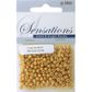 Bead Glass Seed 3.6mm Matt Gold 25G