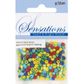 Bead Glass Seed 3.6Mm Asst Solid Br 25G