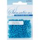 Bead Glass Seed 3.6Mm Solid Blue 25G