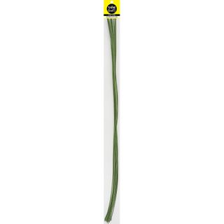 FLORAL WIRE CLOTH STEM 22GA GREEN 20PCS