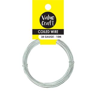 CRAFT WIRE SOFT SILVER 15M