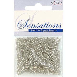 Bead Glass Seed 1.8Mm Silver 25G