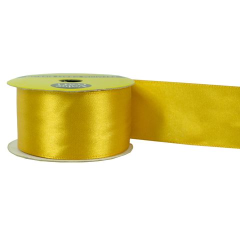 RIB 38MM POLY SATIN GOLD 3M