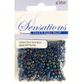 Bead Glass Seed 3.6Mm Black Ab 25G