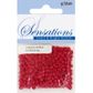 Bead Glass Seed 3.6mm Solid Red 25G