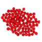 Bead Glass Seed 3.6mm Solid Red 25G