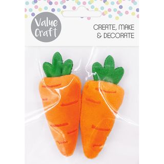 EASTER PLUSH CARROTS 2PCS