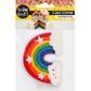 CAKE TOPPER PLASTICINE RAINBOW 1PC