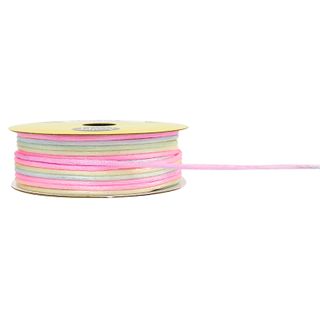 RIB 1MM CORD SATIN PASTEL OMBRE 7M