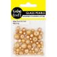 PEARL GLASS BEAD MIX GOLD 49PCS