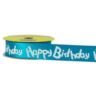 RIB 22MM HAPPY BIRTHDAY TQ-WH 3M