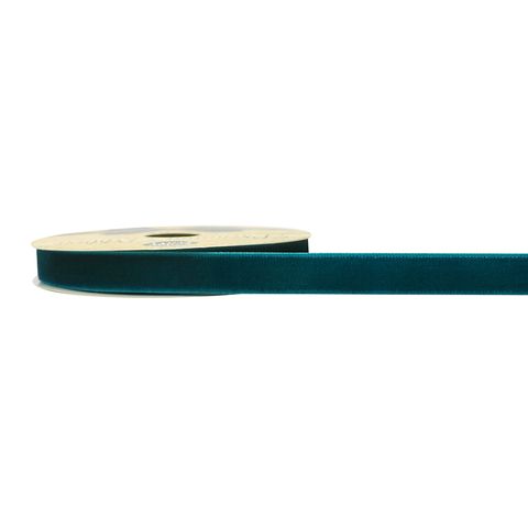 RIB 10MM VELVET TEAL 3M