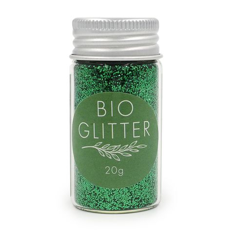 BIO CRAFT GLITTER 20GM GREEN