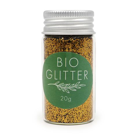 BIO CRAFT GLITTER 20GM GOLD