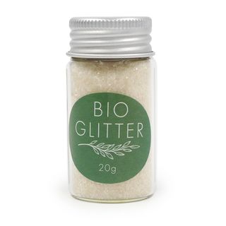 BIO CRAFT GLITTER 20GM WHITE