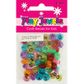 PJ PLASTIC BEAD MULTI GLITTER A-Z 20G