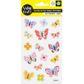 STICKERS GLOW IN THE DARK BUTTERFLY 1SH