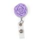 Retractable Badge Reel Rose 1Pc