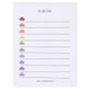 Mini Cloud To Do Notepad 1Pc