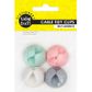 Silicone Cable Tidy Clips Pastel 4Pc