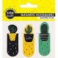 Magnetic Cactus Bookmarks 3Pc