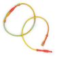 JF RAINBOW RUBBER BRACELET 2PCS