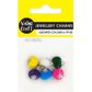 Charms Mini Pom Poms Multi 13mm 6pc