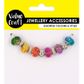 LARGE HOLE BEADS WATERCOLOUR 11PCS