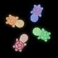 RESIN GLOW IN THE DARK TURTLES 4PCS