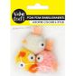 Fish Chick Pom Pom Embellishments 3Pc