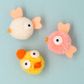 FISH CHICK POM POM EMBELLISHMENTS 3PCS