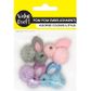Bunny Pom Pom Embellishments Asst 4Pc