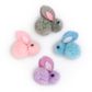 BUNNY POM POM EMBELLISHMENTS ASST 4PCS