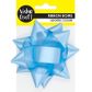 SATIN ADHESIVE BACK BOW BABY BLUE 1PC