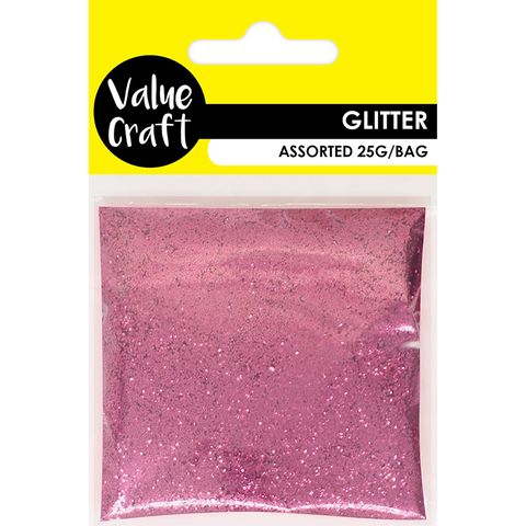 Craft Glitter Hot Pink 25g