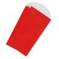 XMAS ENVELOPES 8.8x16.5CM RED 5PCS