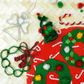 XMAS FELT WREATH CRAFT KIT 20PCS