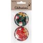 XMAS MINI MERRY CHRISTMAS TINS 2PCS