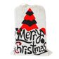 XMAS GIANT SACK 49x68CM MERRY XMAS 1PC