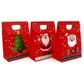 XMAS MINI VELCRO PAPER BAGS ASST 3PCS