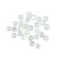 Bead Glass Bicone 6Mm Crystal Ab 28Pcs