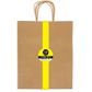 MEDIUM PAPER BAGS 32x26CM NATURAL 3PCS